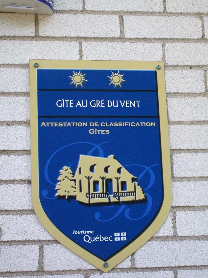 مدينة كويبيك Gite Au Gre Du Vent المظهر الخارجي الصورة